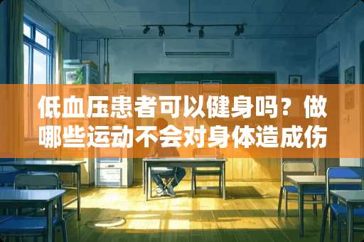 低血压患者可以健身吗？做哪些运动不会对身体造成伤害？