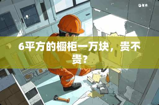 6平方的橱柜一万块，贵不贵？