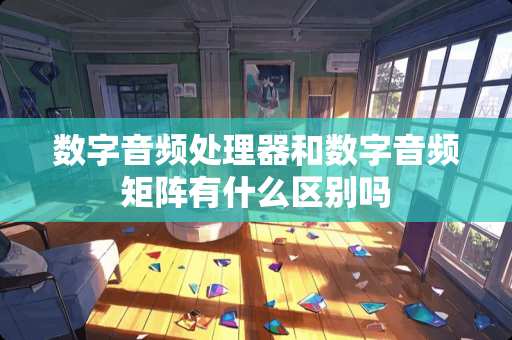 数字音频处理器和数字音频矩阵有什么区别吗