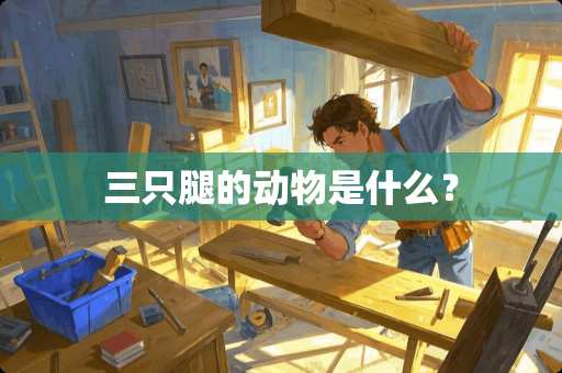 三只腿的动物是什么？