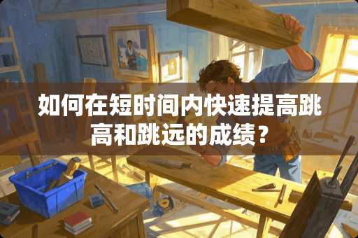 如何在短时间内快速提高跳高和跳远的成绩？