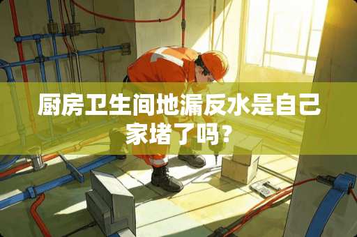 厨房卫生间地漏反水是自己家堵了吗？