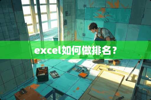 excel如何做排名？