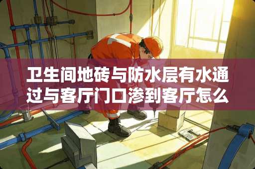 卫生间地砖与防水层有水通过与客厅门口渗到客厅怎么办？