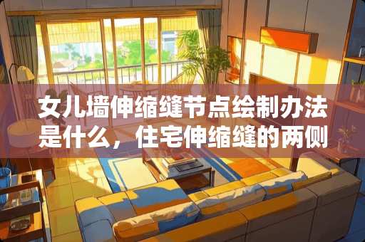 女儿墙伸缩缝节点绘制办法是什么，住宅伸缩缝的两侧墙体保温的做法？