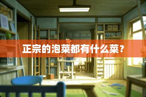 正宗的泡菜都有什么菜？