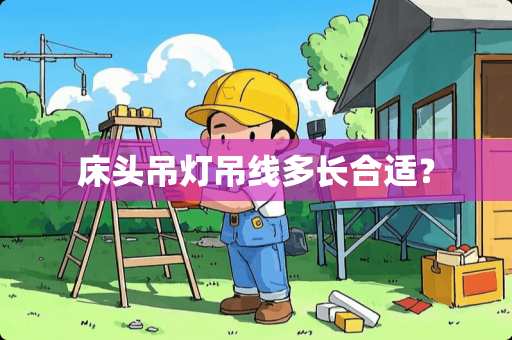 床头吊灯吊线多长合适? 床头吊灯吊线多长合适?