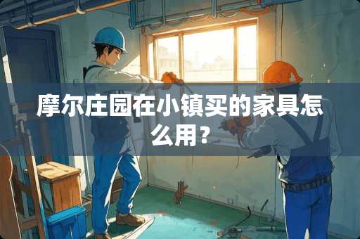摩尔庄园在小镇买的家具怎么用？