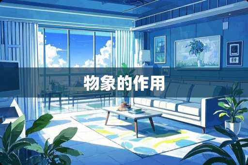 物象的作用
