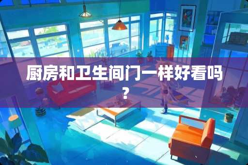 厨房和卫生间门一样好看吗？