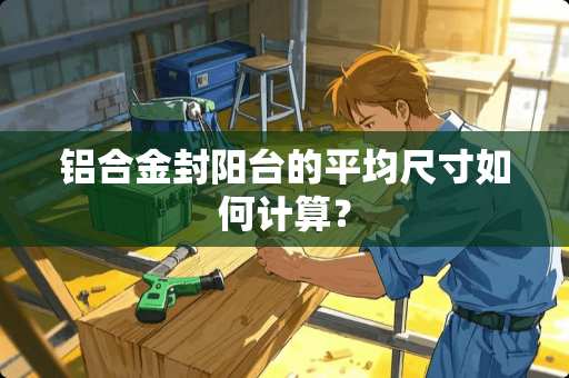 铝合金封阳台的平均尺寸如何计算？