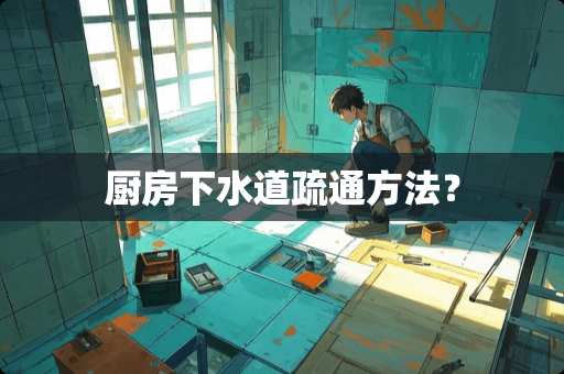 厨房下水道疏通方法？