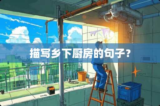 描写乡下厨房的句子？