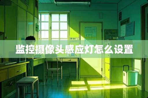 监控**头感应灯怎么设置