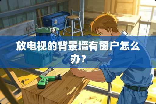 放电视的背景墙有窗户怎么办？
