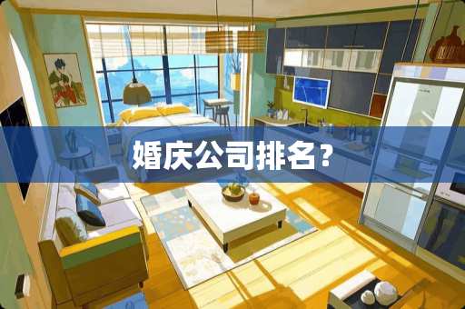 婚庆公司排名？