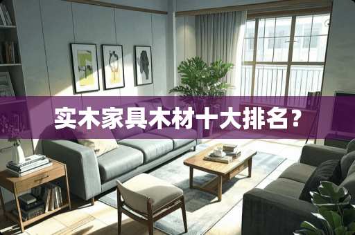 实木家具木材十大排名？