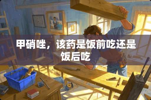 甲硝唑,该药是饭前吃还是饭后吃 甲硝唑,该药是饭前吃还是饭后吃