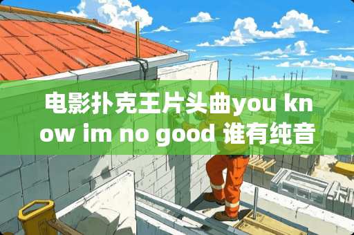 电影**王片头曲you know im no good 谁有纯音乐的.