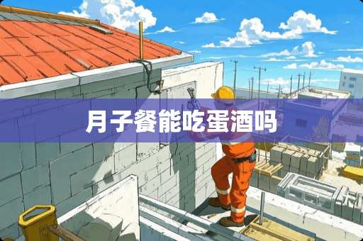 月子餐能吃蛋酒吗