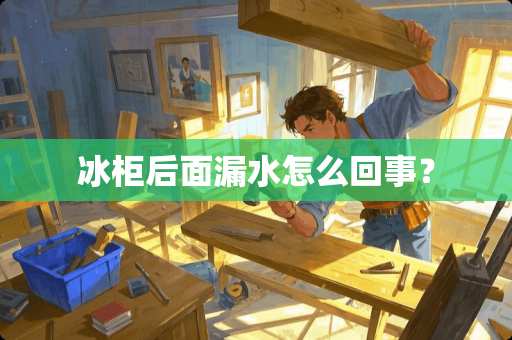 冰柜后面漏水怎么回事？