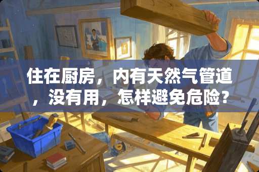 住在厨房，内有天然气管道，没有用，怎样避免危险？