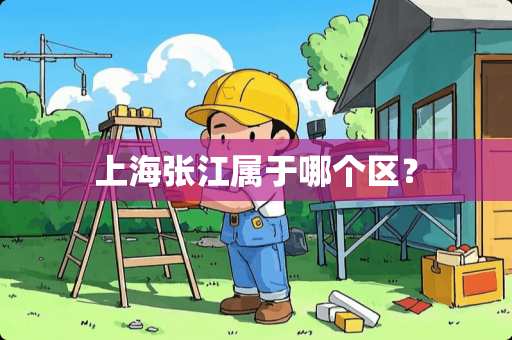 上海张江属于哪个区？