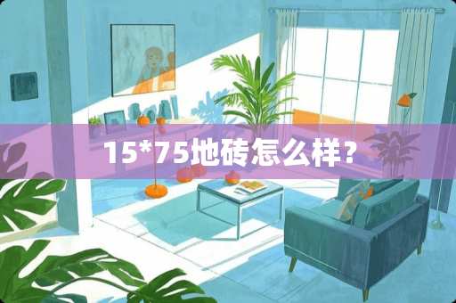 15*75地砖怎么样？