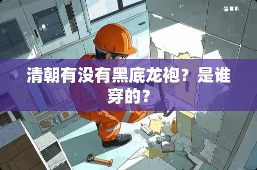 清朝有没有黑底龙袍？是谁穿的？