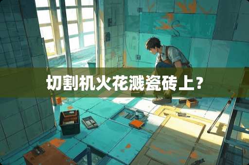 切割机火花溅瓷砖上？