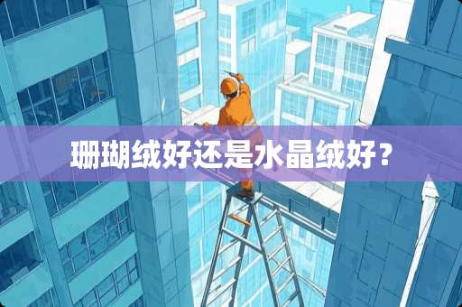 珊瑚绒好还是水晶绒好？