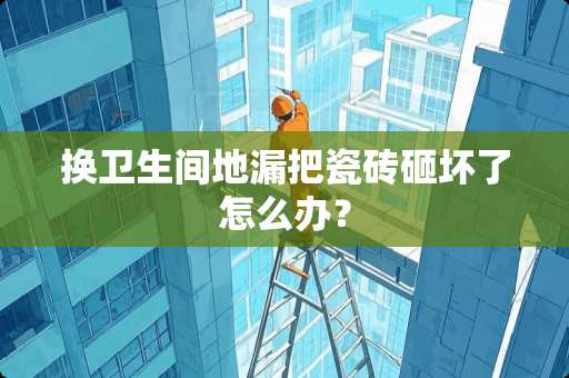 换卫生间地漏把瓷砖砸坏了怎么办？