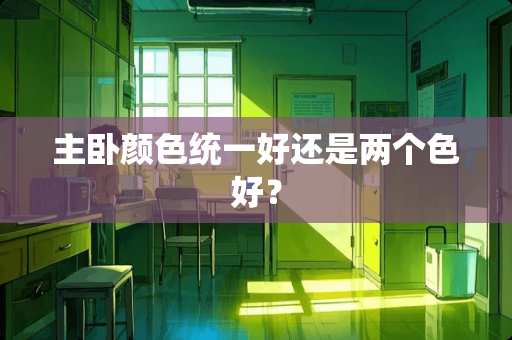 主卧颜色统一好还是两个色好？