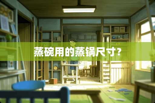 蒸碗用的蒸锅尺寸？