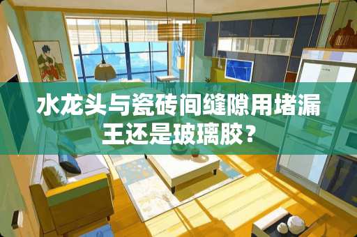 水龙头与瓷砖间缝隙用堵漏王还是玻璃胶？