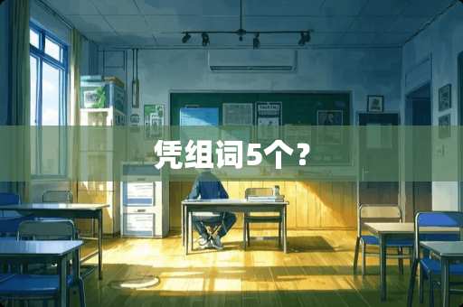 凭组词5个？