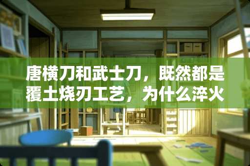 唐横刀和***，既然都是覆土烧刃工艺，为什么淬火时***变弯？