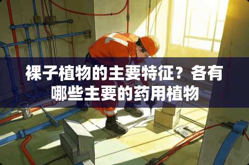 *子植物的主要特征？各有哪些主要的药用植物