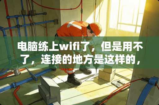 电脑练上wifi了，但是用不了，连接的地方是这样的，是wifi有什么问题吗