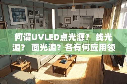 何谓UVLED点光源？ 线光源？ 面光源？各有何应用领域和难点？