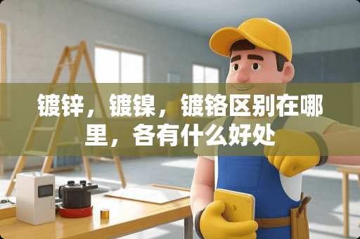 镀锌，镀镍，镀铬区别在哪里，各有什么好处