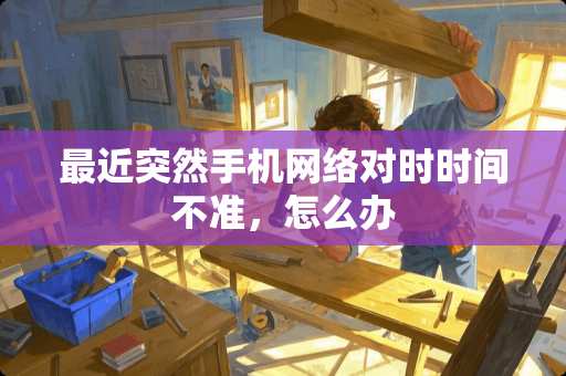 最近突然手机网络对时时间不准，怎么办