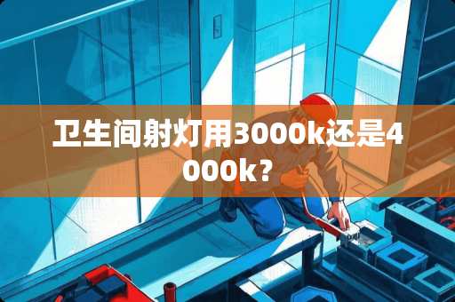卫生间射灯用3000k还是4000k？