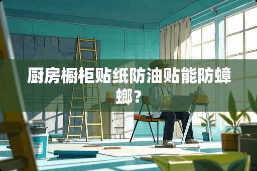 厨房橱柜贴纸防油贴能防蟑螂？