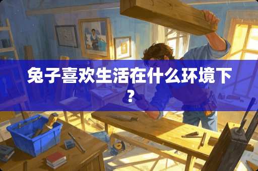 兔子喜欢生活在什么环境下？
