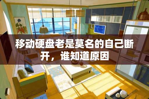 移动硬盘老是莫名的自己断开，谁知道原因
