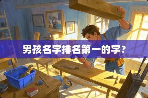 男孩名字排名第一的字？