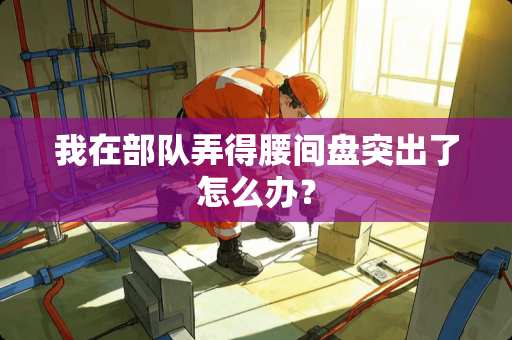 我在**弄得腰间盘突出了怎么办？