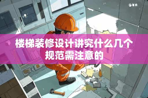 楼梯装修设计讲究什么几个规范需注意的