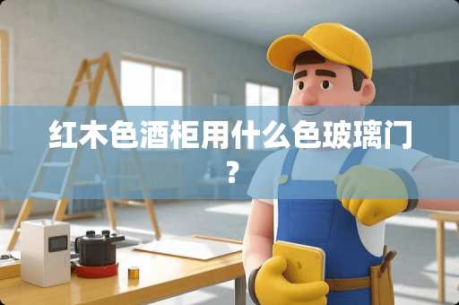 红木色酒柜用什么色玻璃门？